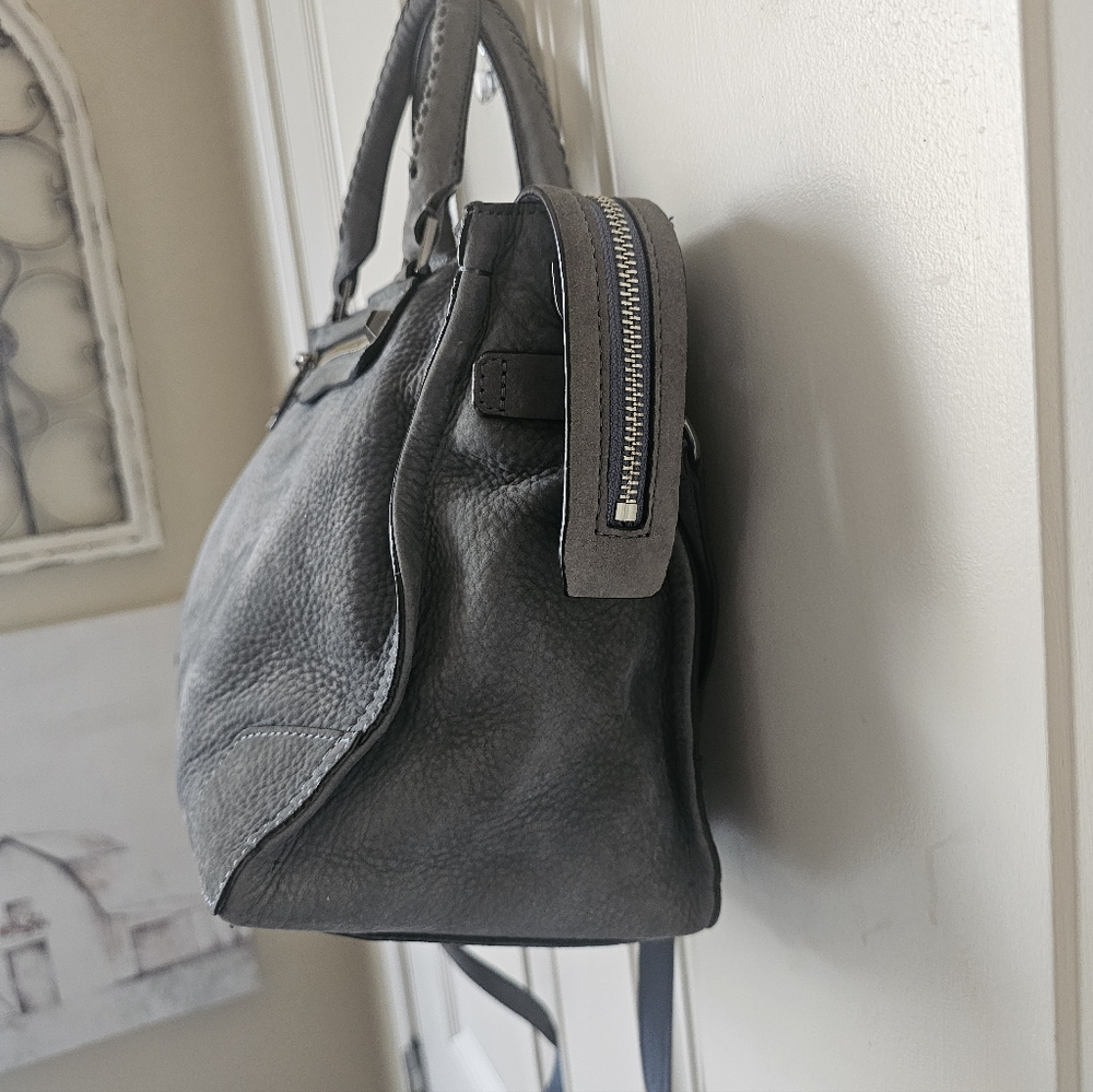 Rebecca MINKOFF SMOKEY BLUE/GRAY SUEDE LEATHER 🌿 - Picture 9 of 11